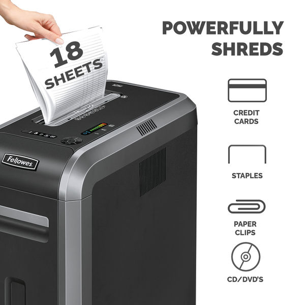 Felowes Powershred 125i Strip-Cut Shredder 4613101