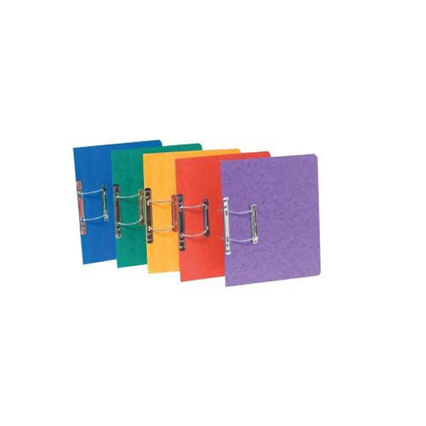 Exacompta Europa Spiral Files Foolscap Assorted (Pack of 25) 3000