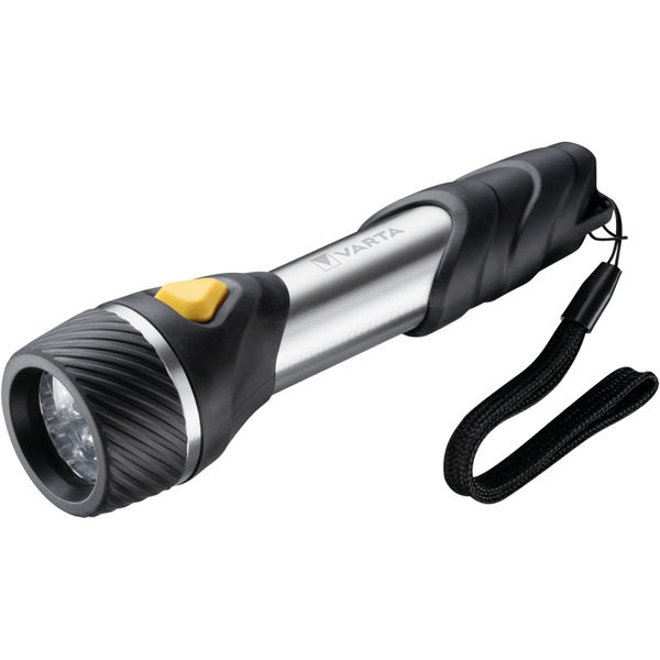 Varta Day Light Multi LED F20 Torch with 9 LEDS 62 Hours Run Time Black/Grey 16632101421