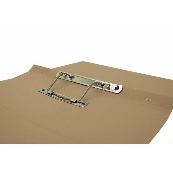 Exacompta Guildhall Transfer Spiral Pocket File 315gsm Foolscap Buff (Pack of 25) 349-BUF