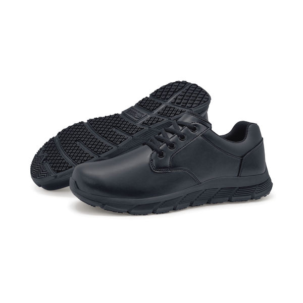 Shoes For Crews Saloon II Mens Leather Shoe Black 5