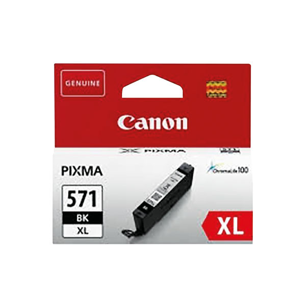 Canon CLI-571XL Black Ink Cartridge - High Capacity - 0331C001
