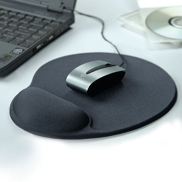 Q-Connect Gel Mouse Mat Grey KF02213