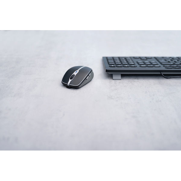 Cherry MW 9100 USB Wireless Mouse Bluetooth 6 Button Scroll Wheel 2400Dpi Black JW-9100-2