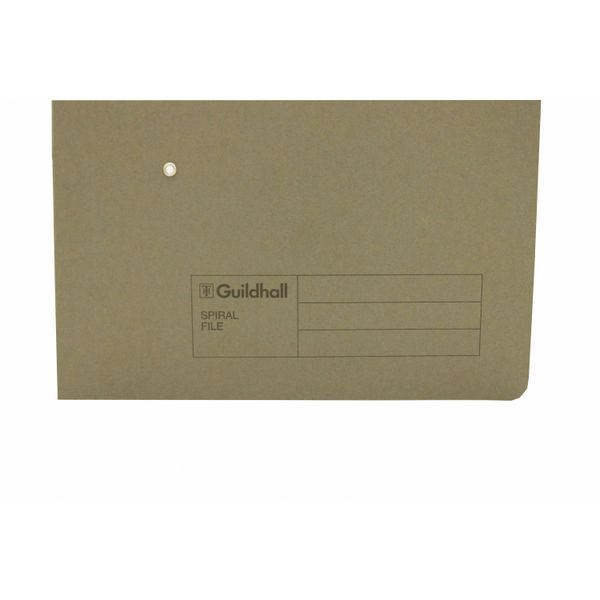 Exacompta Guildhall Transfer File 285gsm Foolscap Grey (Pack of 25) 346-GRYZ