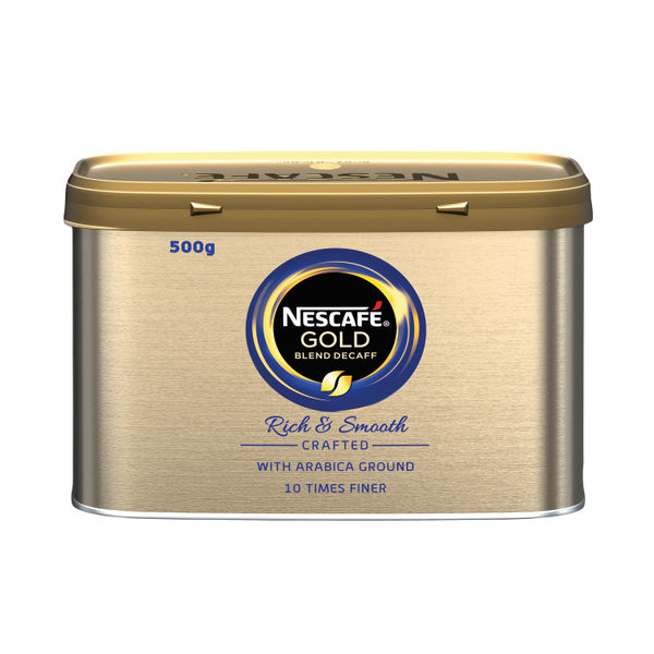 Nescafe Gold Blend Decaffeinated 1 x 500g Tin