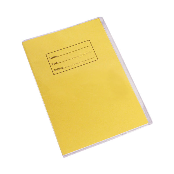 Bright Ideas PVC Book Cover Clear A4 250 Micron (10 Pack) BI9000