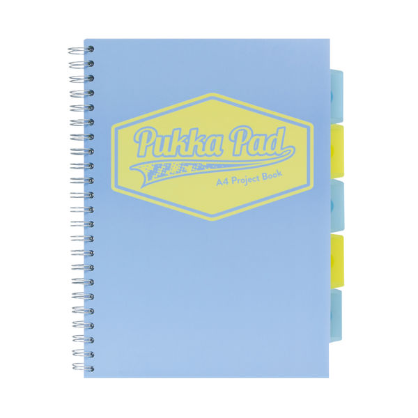 Pukka Pad Pastel Project Book A4 (Pack of 3) 8630-PST