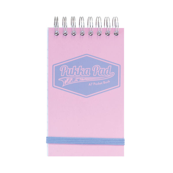 Pukka Pad Pastel Pocket Book A7 (Pack of 6) 8903-PST