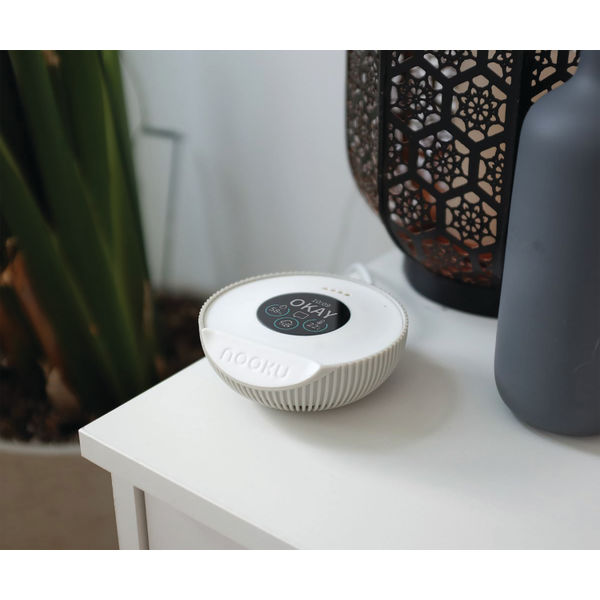 Nooku Mini Indoor Air Quality Monitor White/Grey NK-A1006-1