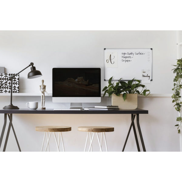 Bi-Office Aluminium Finish Magnetic Board 2400x1200mm MB8606186