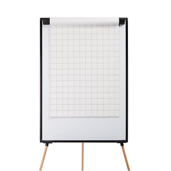 Bi-Office Flipchart Pad Gridded 30 sheets 70gsm Paper A1 (Pack of 5) FL0129407
