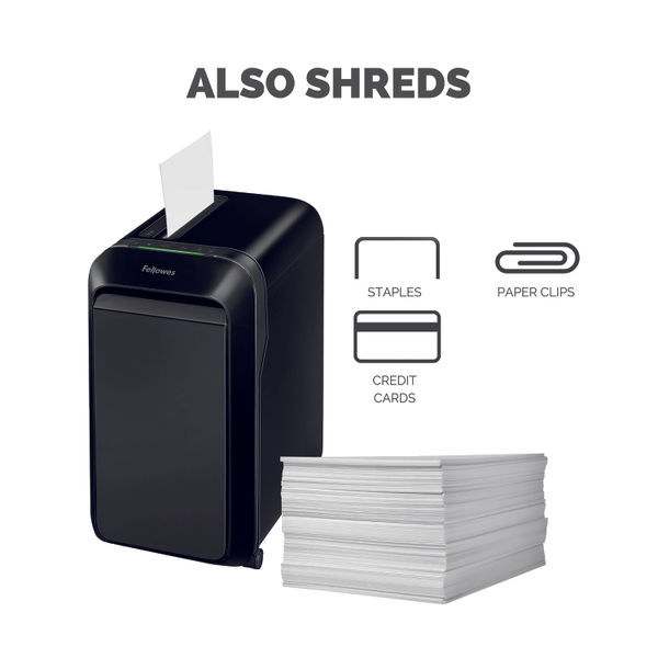 Fellowes Powershred LX221 Micro-Cut Shredder Black 5050401