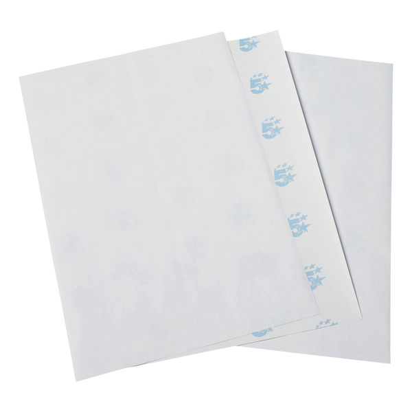 5 Star Office Multipurpose Labels Laser Copier Inkjet 99x93mm White (Pack of 600)