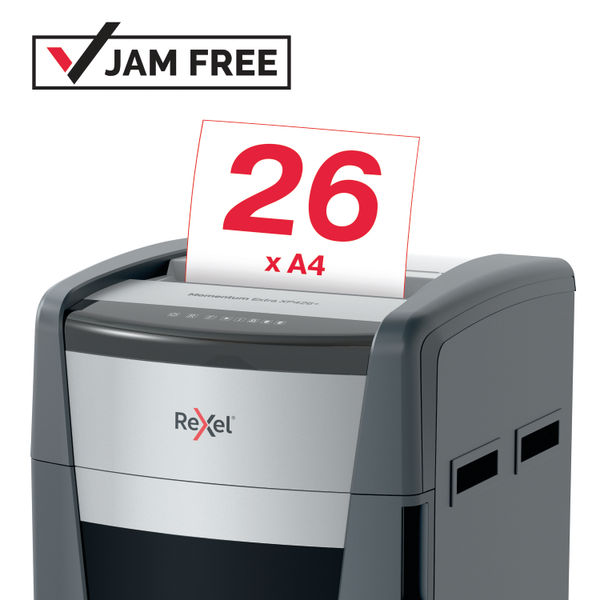 Rexel Momentum Extra XP426+ Cross-Cut Shredder 2021426XEU