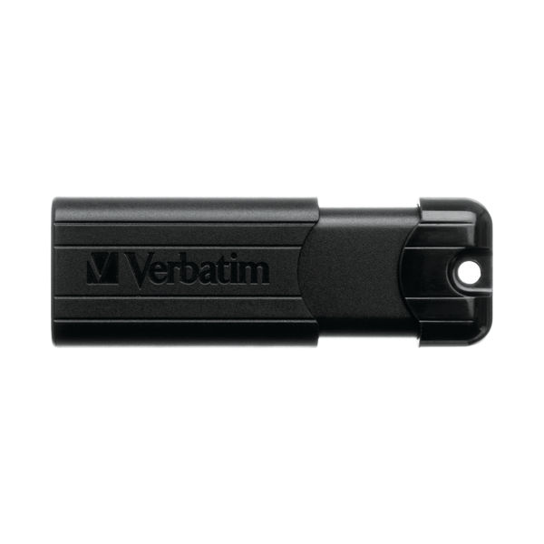 Verbatim Black Pinstripe 32GB USB 3.0 Flash Drive 49317