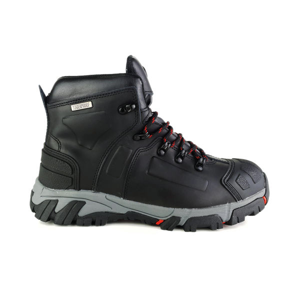 Tuffking Viking Safety Hiker Boot Black 10