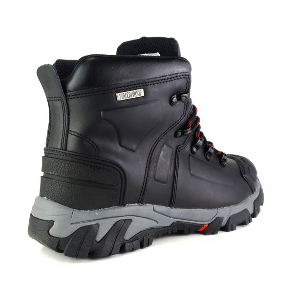 Tuffking Viking Safety Hiker Boot Black 10