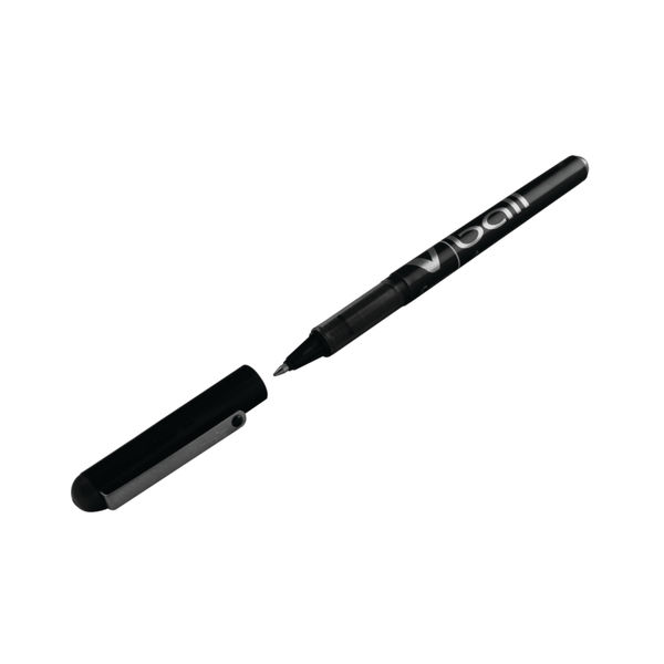 Pilot V-Ball Extra Fine Black Liquid Ink Pen, Pack of 12 - BLVB5-01