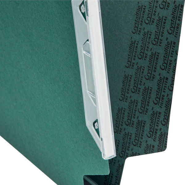 Rexel Crystalfile Classic 30mm Lateral File Green (Pack of 25) 3000109
