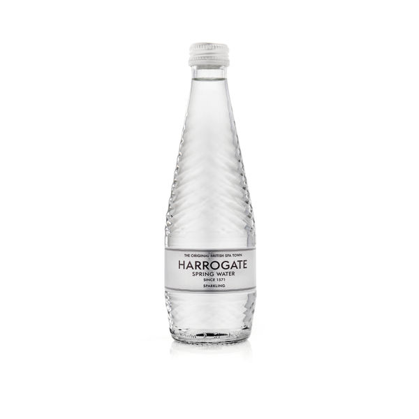 Harrogate Sparkling Spring Water Glass Bottle 330ml (Pack of 24) G330242C