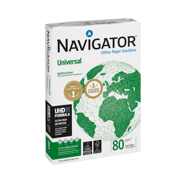 Navigator A3 Universal White Paper (Pack of 2500) NAVA380