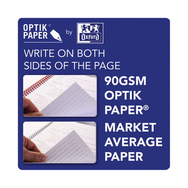 Black n' Red Wirebound Ruled Polypropylene Notebook 140 Pages A5 (Pack of 5) 100080140