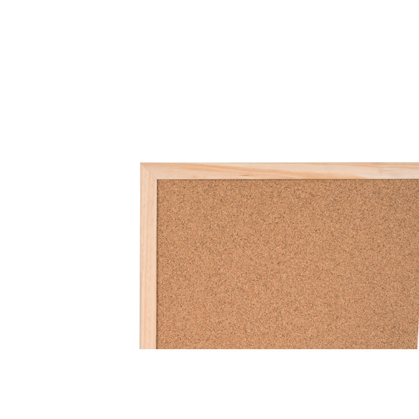 Q-Connect Lightweight Cork Noticeboard 600x900mm KF03567