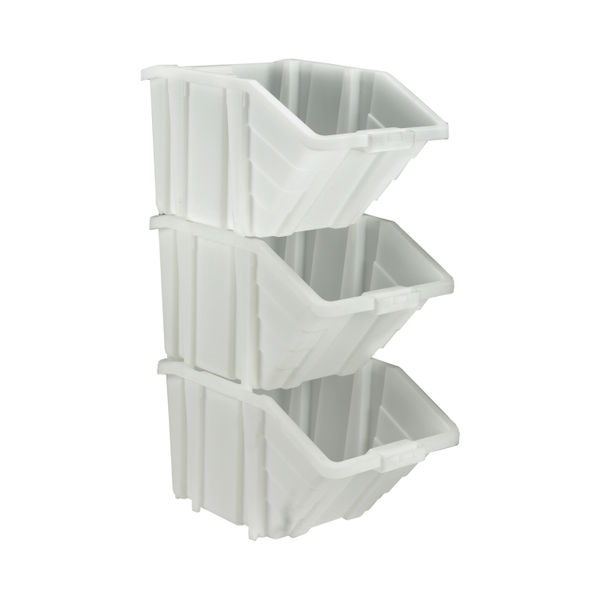 Barton Multifunctional Storage Bins Blue Lids (Pack of 4) 052101/4