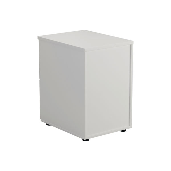 Jemini 2 Drawer Filing Cabinet 464x600x710mm White KF78666