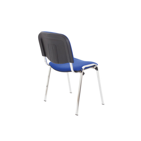 Jemini Ultra Multipurpose Stacking Chair 532x585x805mm Chrome/Blue KF03349