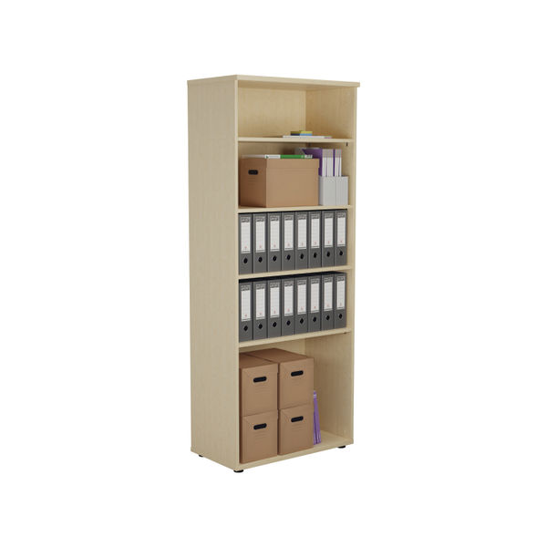 Jemini Wooden Bookcase 800x450x2000mm Maple KF811176