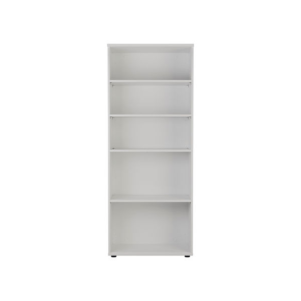 Jemini Wooden Bookcase 800x450x2000mm White KF811190