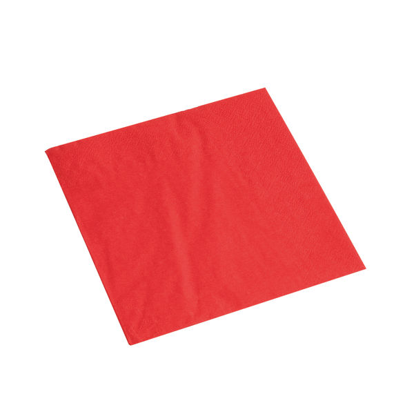 Maxima Napkins 330x330mm 2-Ply Red (Pack of 100) VSMAX33/2R