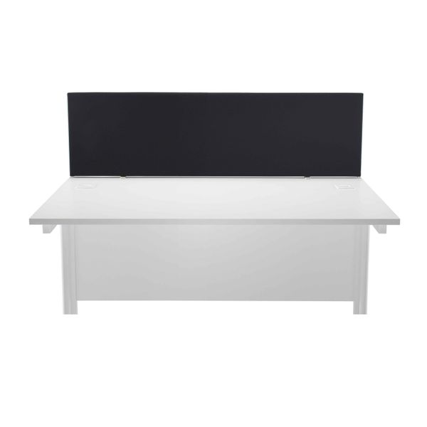 Jemini Desk Mounted Screen 1390x27x390mm Black KF70003