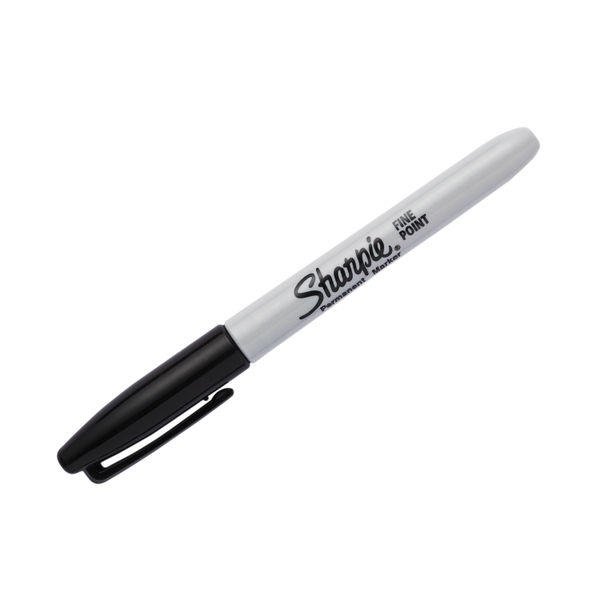 Sharpie Black Fine Permanent Markers, Pack of 12 | S0810930