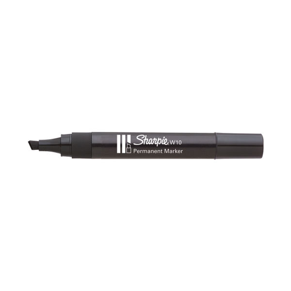 Sharpie W10 Black Permanent Markers (Pack of 12) - S0192652