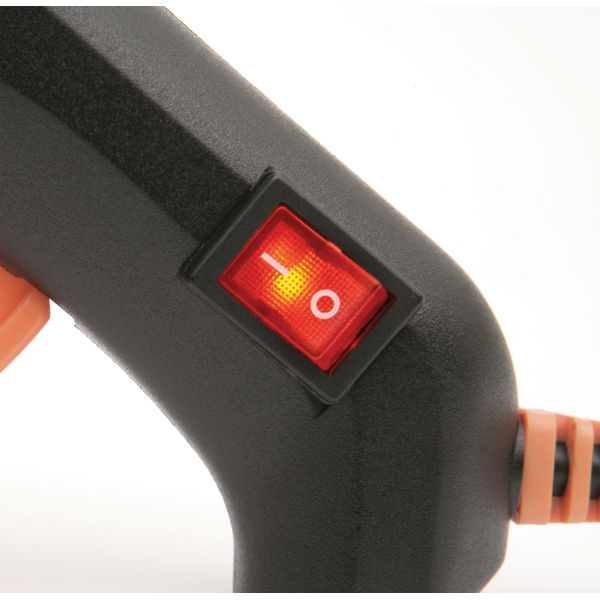 Tacwise 202 Hot Melt Glue Gun Black/Orange 0466