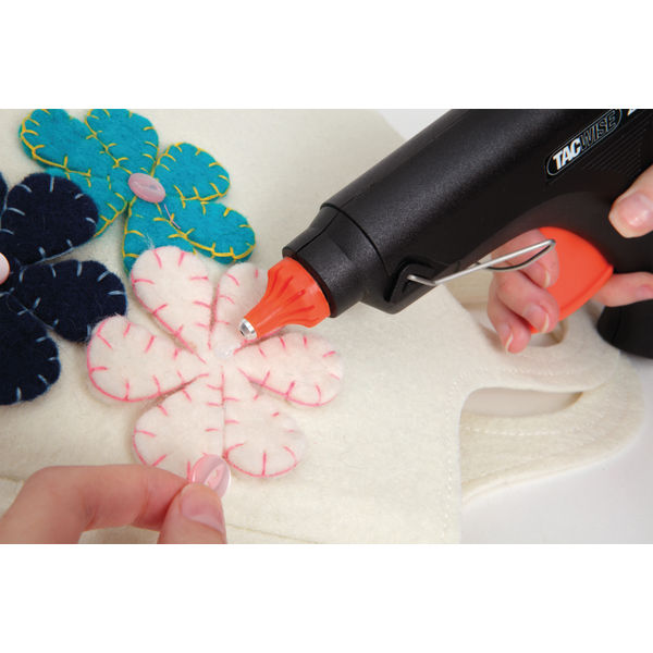 Tacwise 202 Hot Melt Glue Gun Black/Orange 0466