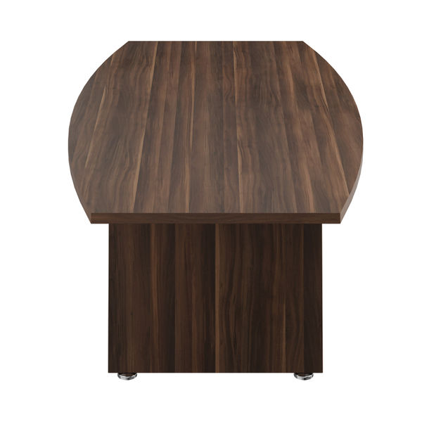 Avior Executive Boardroom Meeting Table 1800x1150x750mm Dark Walnut KF821885