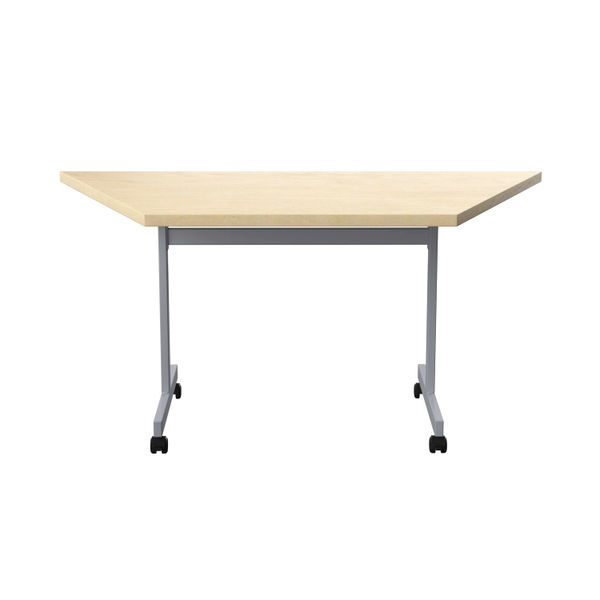 Jemini Trap Tilt Table 1600x800x720mm Maple/Silver KF822561