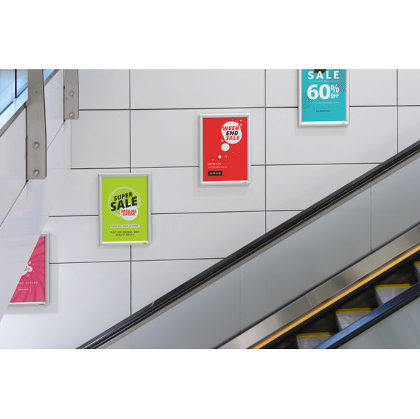 Durable Snap Frame Aluminium A3 479723