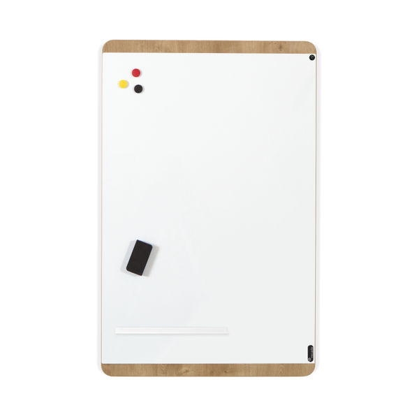 Rocada Natural Design Magnetic Lacquered Whiteboard 75x115cm NAT6420