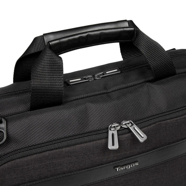 Targus CitySmart 15.6 Inch Notebook Briefcase 410x80x312mm Black/Grey TBT914EU