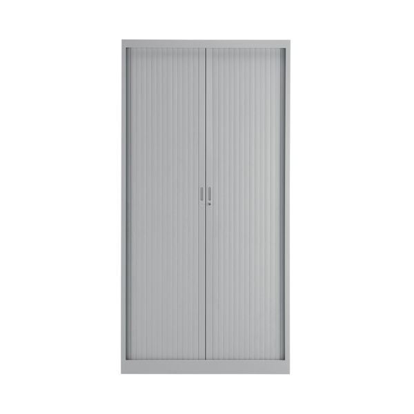 Talos Side Opening Tambour Unit 1000x450x1950mm Grey KF78760