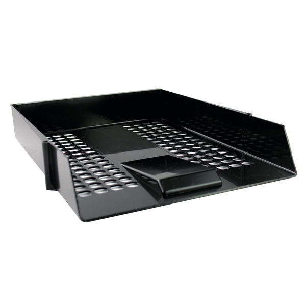 Q-Connect Letter Tray Black CP159KFBLK