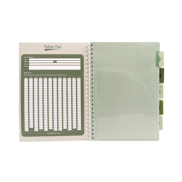 Pukka Pad Haze Project Book A4 Assorted (Pack of 3) 9871AST-HZE