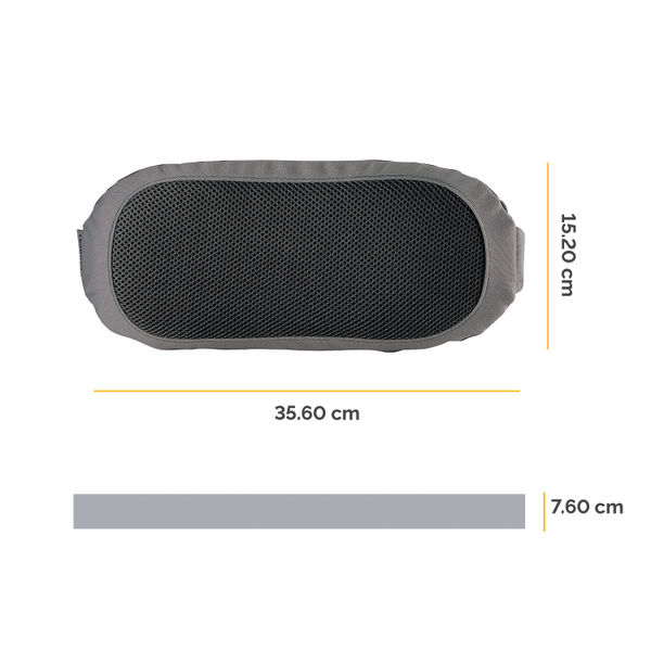 Fellowes I-Spire Series Lumbar Cushion Grey 8042201