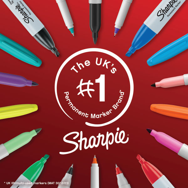 Sharpie Mini Permanent Markers with Key Ring Pocket-Sized Fine Point Assorted (Pack of 72) S0811300