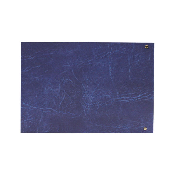 Exacompta Guildhall Loose-Leaf Visitors Book Landscape Blue T40